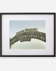 Black oak frame with matting