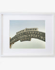 White oak frame with matting