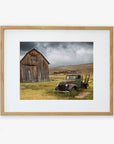 Natural oak frame with matting
