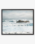 Black oak frame without matting