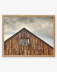 Natural oak frame without matting