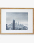 Natural oak frame without matting