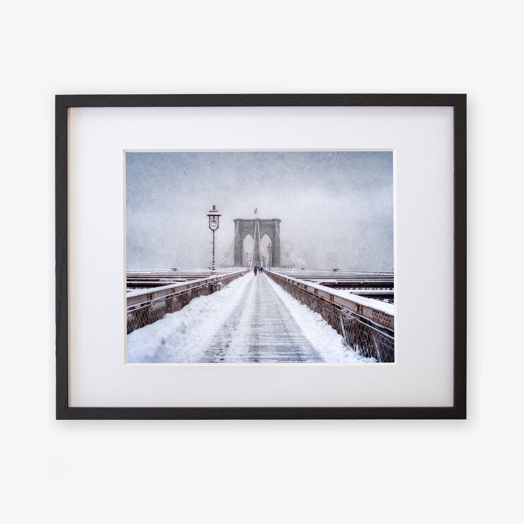 New York Brooklyn Print, 'Brooklyn Snow'
