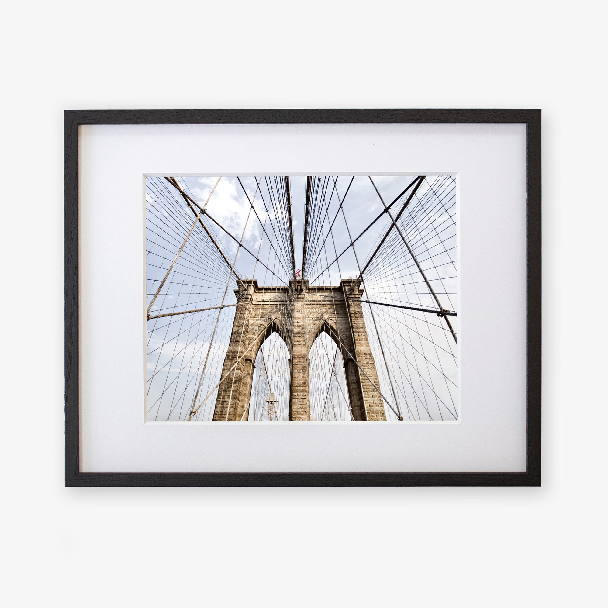 New York City Print, 'Brooklyn Wires'
