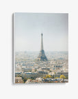 Paris Eiffel Tower Canvas Photographic Print, 'Storm over Paris'