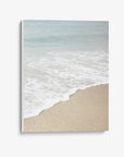 Beach Photography Canvas Print, 'Chasing Surf Portrait'