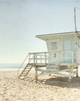 California Summer Beach Art, 'Malibu Lifeguard Tower'
