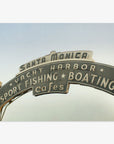 Los Angeles California Print, 'Santa Monica Pier Blues'