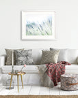 Rustic Farmhouse Floral Wall Art, 'Buds of Lavender'