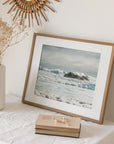 Seascape Coastal Art, 'Surf and Rocks'