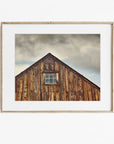 Farmhouse Rustic Print, 'Old Barn at Bodie'