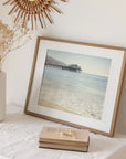 California Beach Print,  'Malibu Pier'
