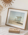 California Summer Beach Art, 'Malibu Lifeguard Tower'