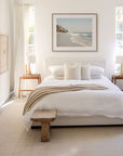 Malibu Beach House Print, 'Ocean View'