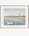 Santa Monica Print, 'Santa Monica Seaside'