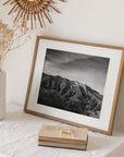 Hollywood Sign Black and White Vintage Print, 'Old Hollywood'
