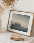 Downtown Los Angeles Print, 'Stormy La La Land'