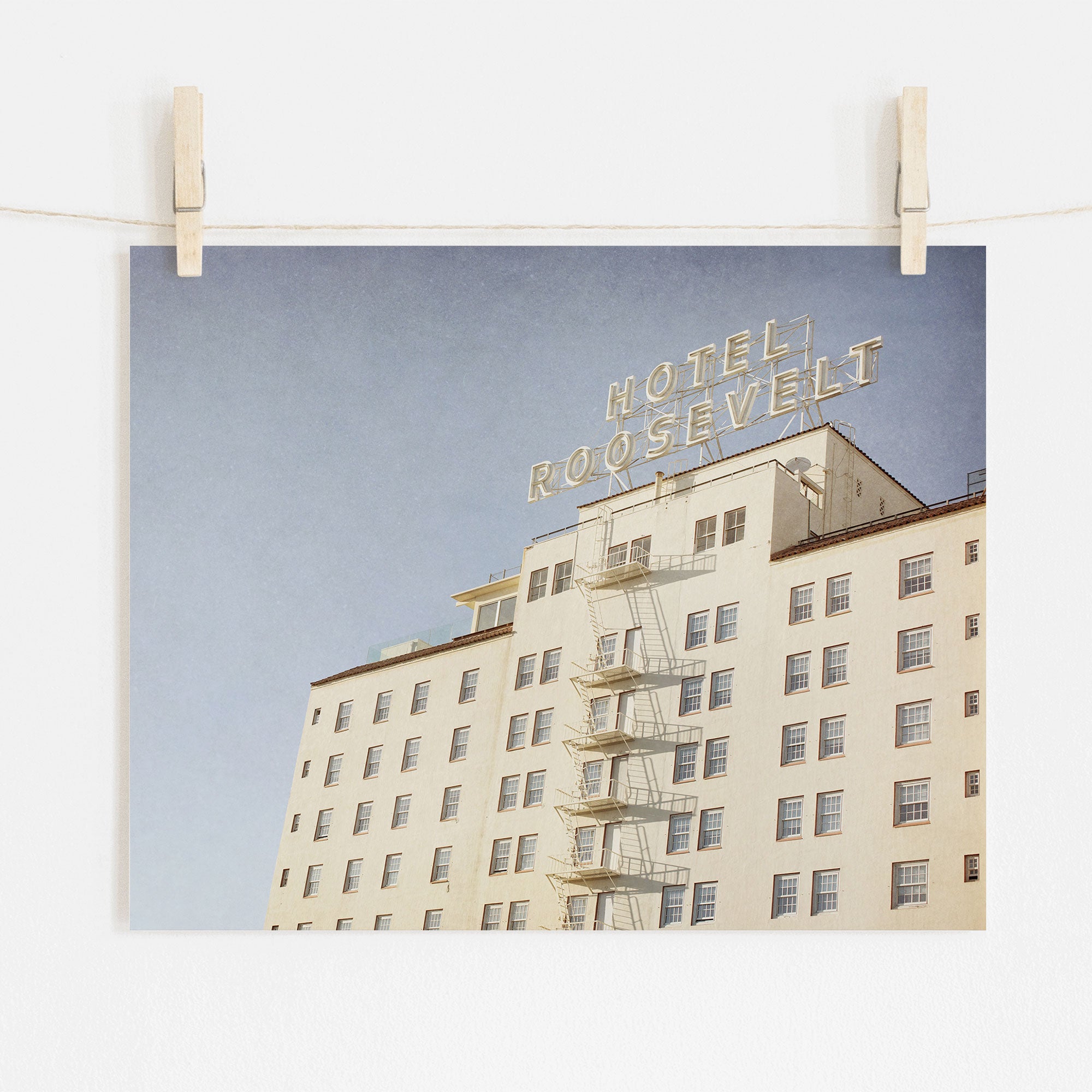 Retro Hollywood Print, &#39;Night in Tinseltown&#39;