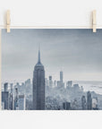 New York City Print, 'Winter Metropolis'