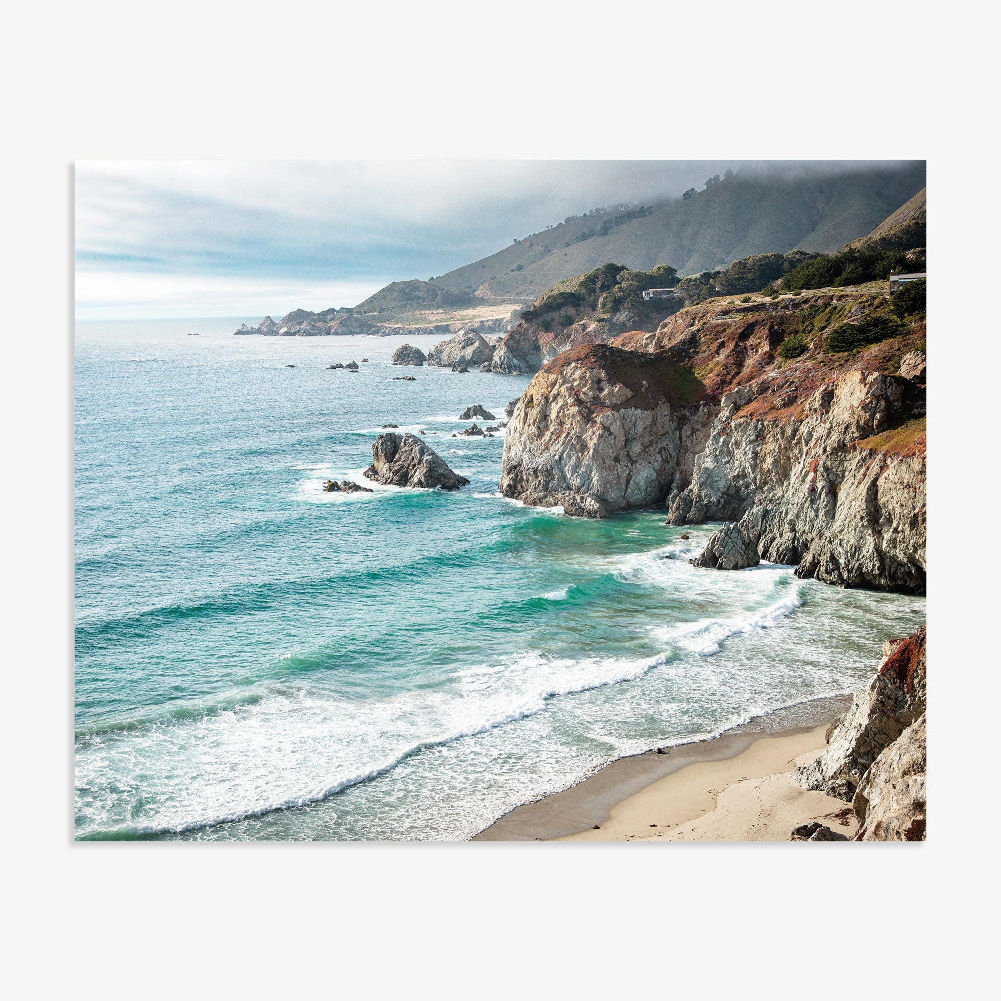 Big Sur Landscape Print, 'North of Bixby'