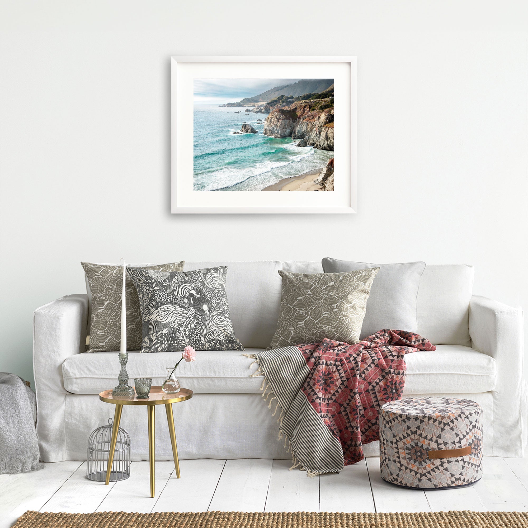 Big Sur Landscape Print, 'North of Bixby'