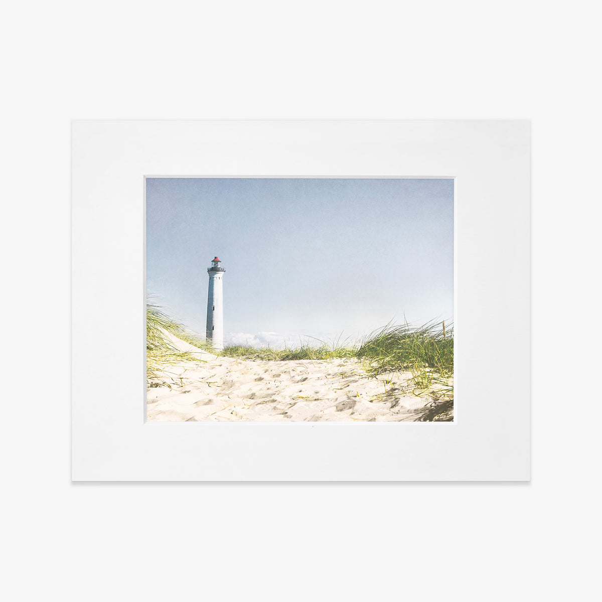 8x10 Coastal Matted Fine Art Print (Choose from 6 Designs)