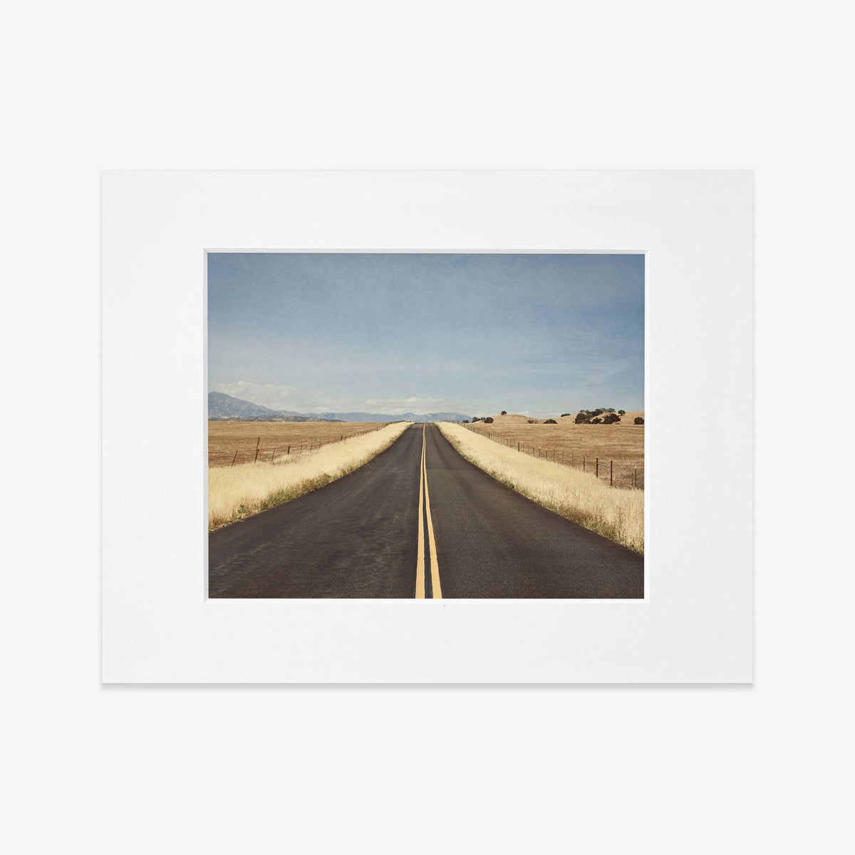8x10 Rustic Matted Fine Art Print (Choose from 5 Designs)
