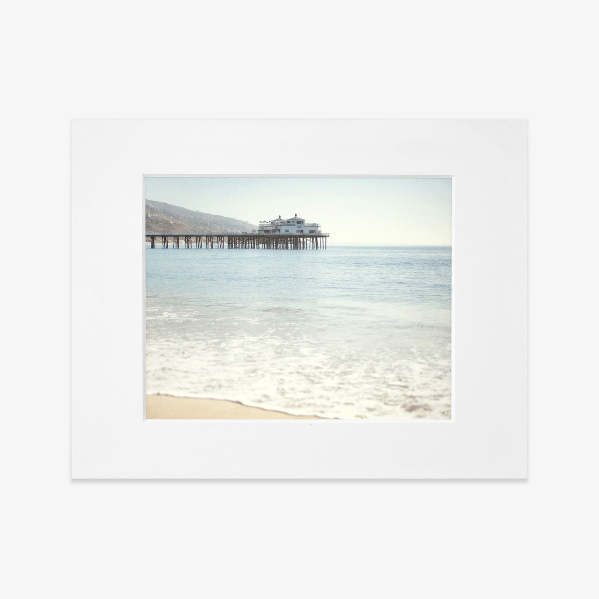 8x10 California Matted Fine Art Print (Choose from 9 Designs)