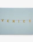 Venice Beach Sign Wall Art, 'Blue Venice'
