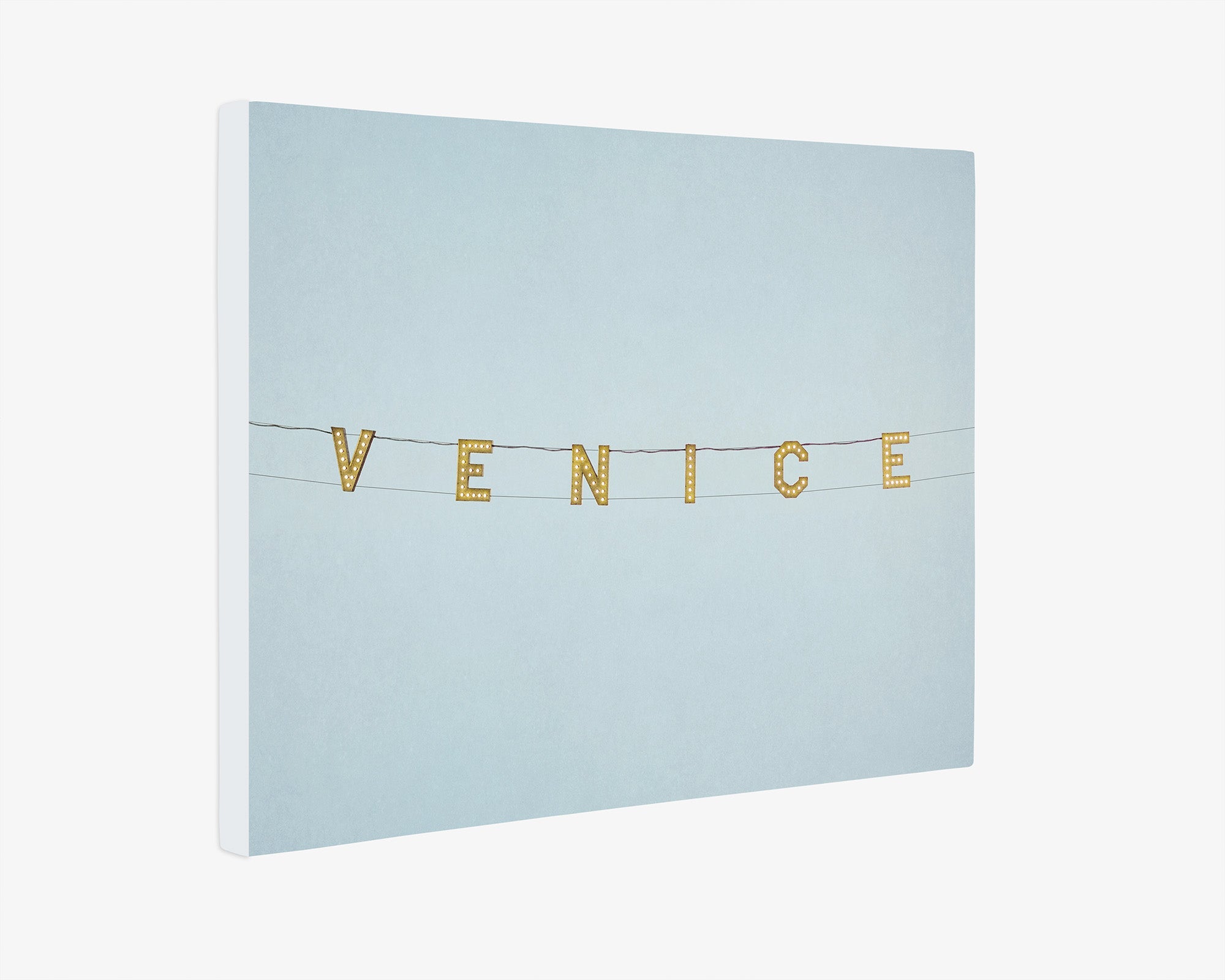 Venice Beach Sign Wall Art, &#39;Blue Venice&#39;