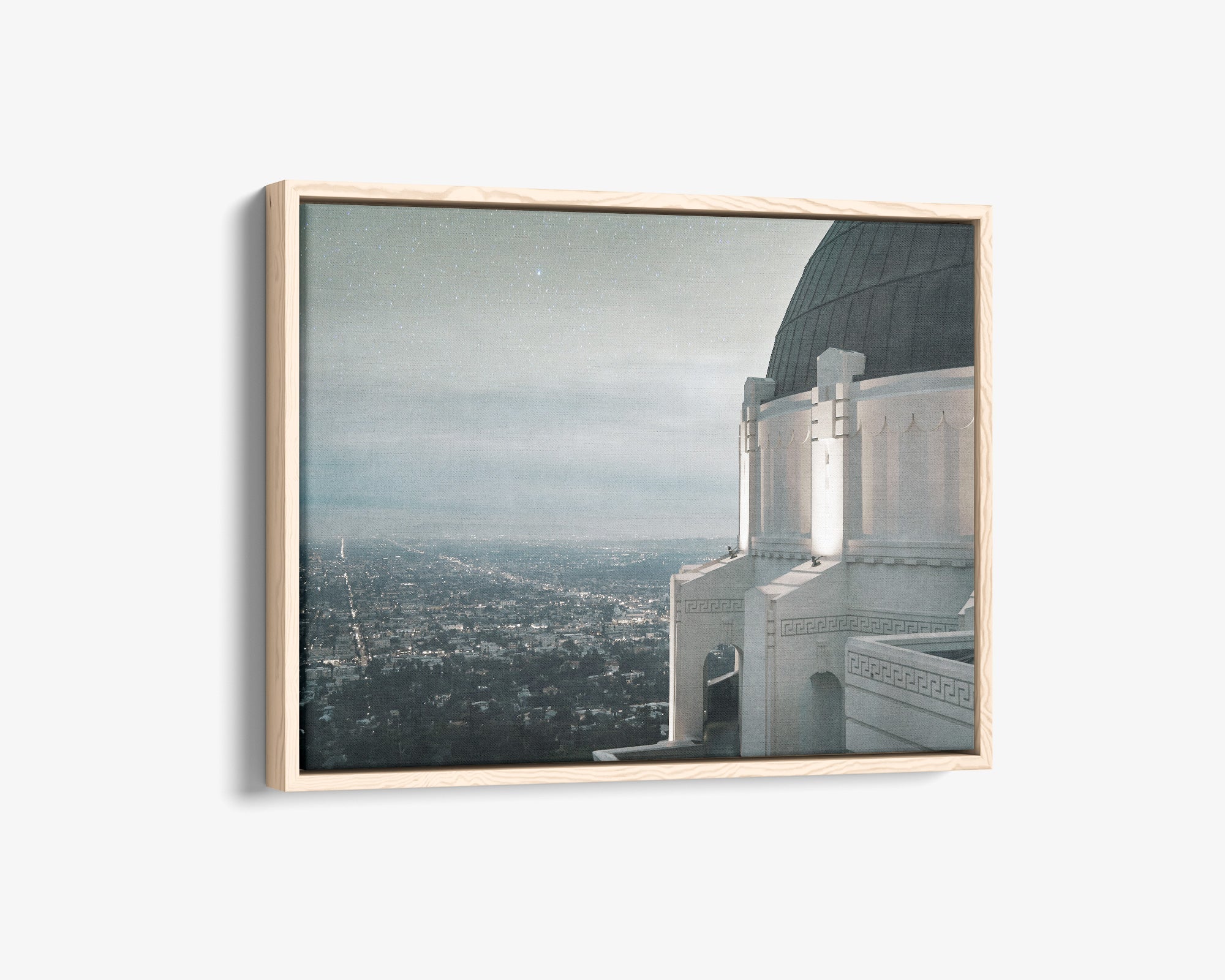Los Angeles Griffith Observatory Canvas Wall Decor, &#39;The Sky At Night&#39;