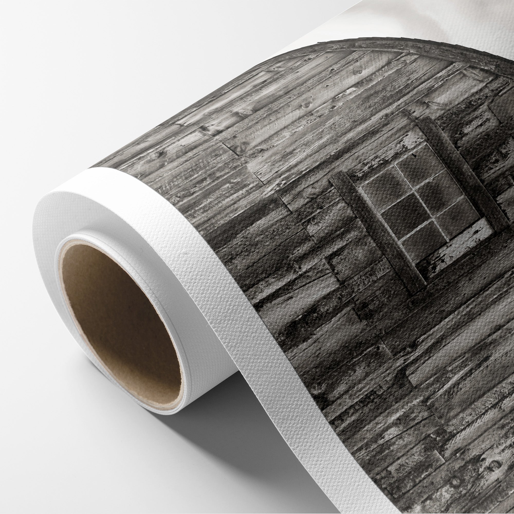 Farmhouse Wall Art, Rustic Barn Decor, &#39;Old Barn at Bodie (Black &amp; White)&#39;