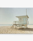 California Summer Beach Canvas Art, 'Malibu Lifeguard Tower'
