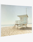 California Summer Beach Canvas Art, 'Malibu Lifeguard Tower'