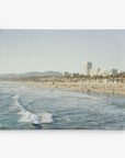 Santa Monica Canvas Wall Art, 'Santa Monica Seaside'