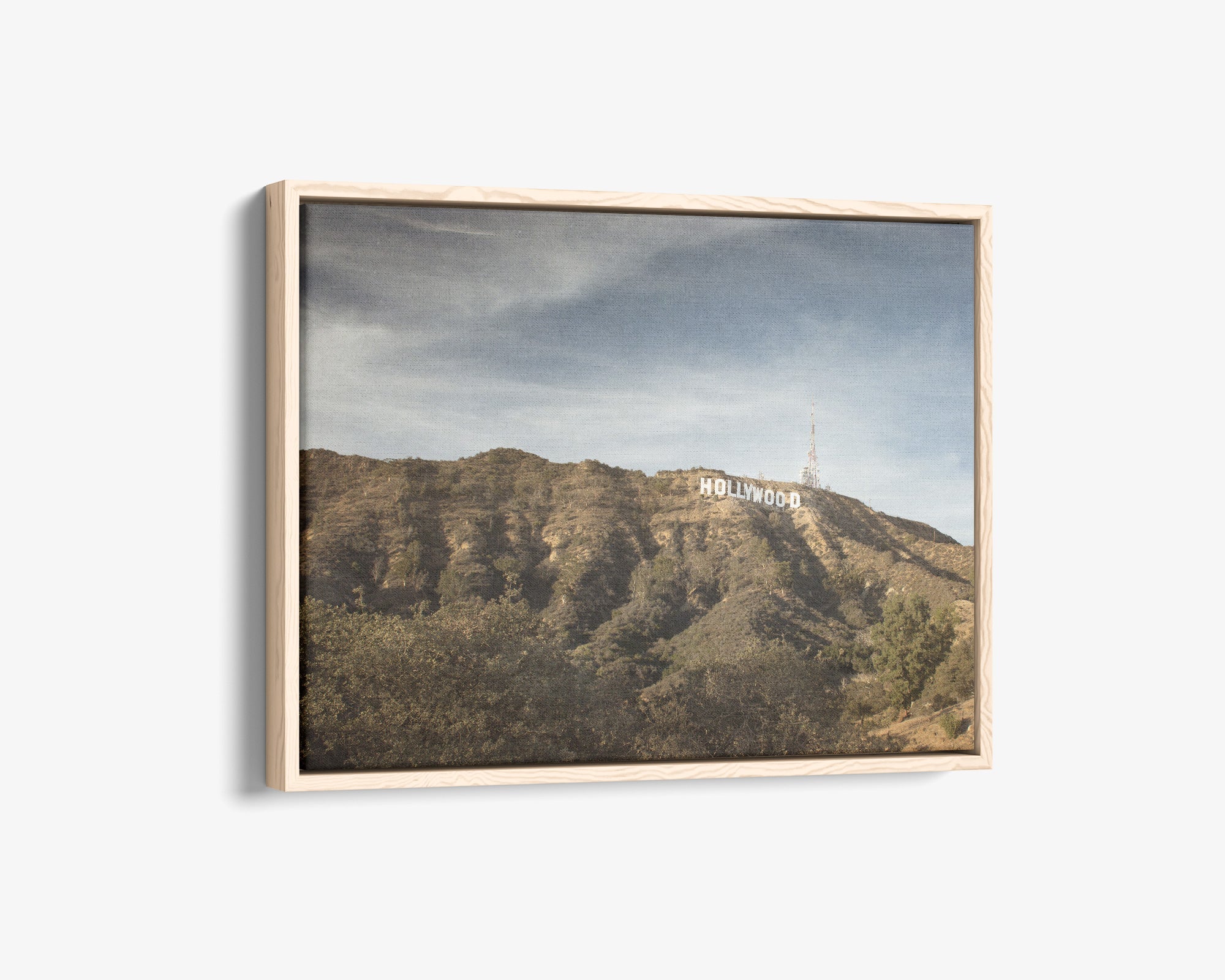 Hollywood Sign Canvas Wall Art, &#39;Hollywood&#39;