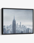 New York City Canvas Wall Art, 'Winter Metropolis'