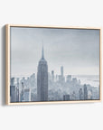 New York City Canvas Wall Art, 'Winter Metropolis'