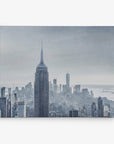 New York City Canvas Wall Art, 'Winter Metropolis'