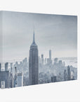 New York City Canvas Wall Art, 'Winter Metropolis'