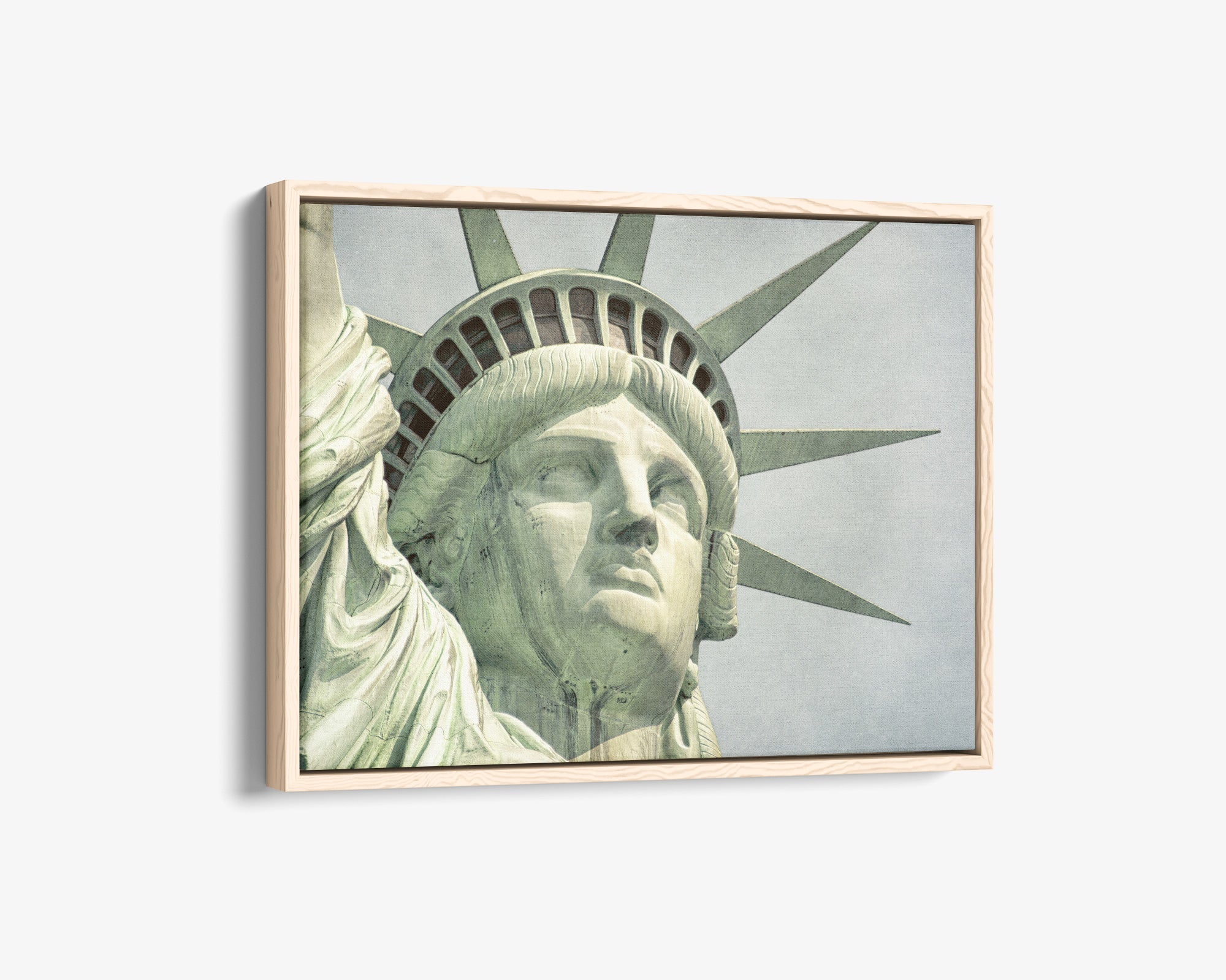 New York City Canvas Wall Art, &#39;Face of Liberty&#39;
