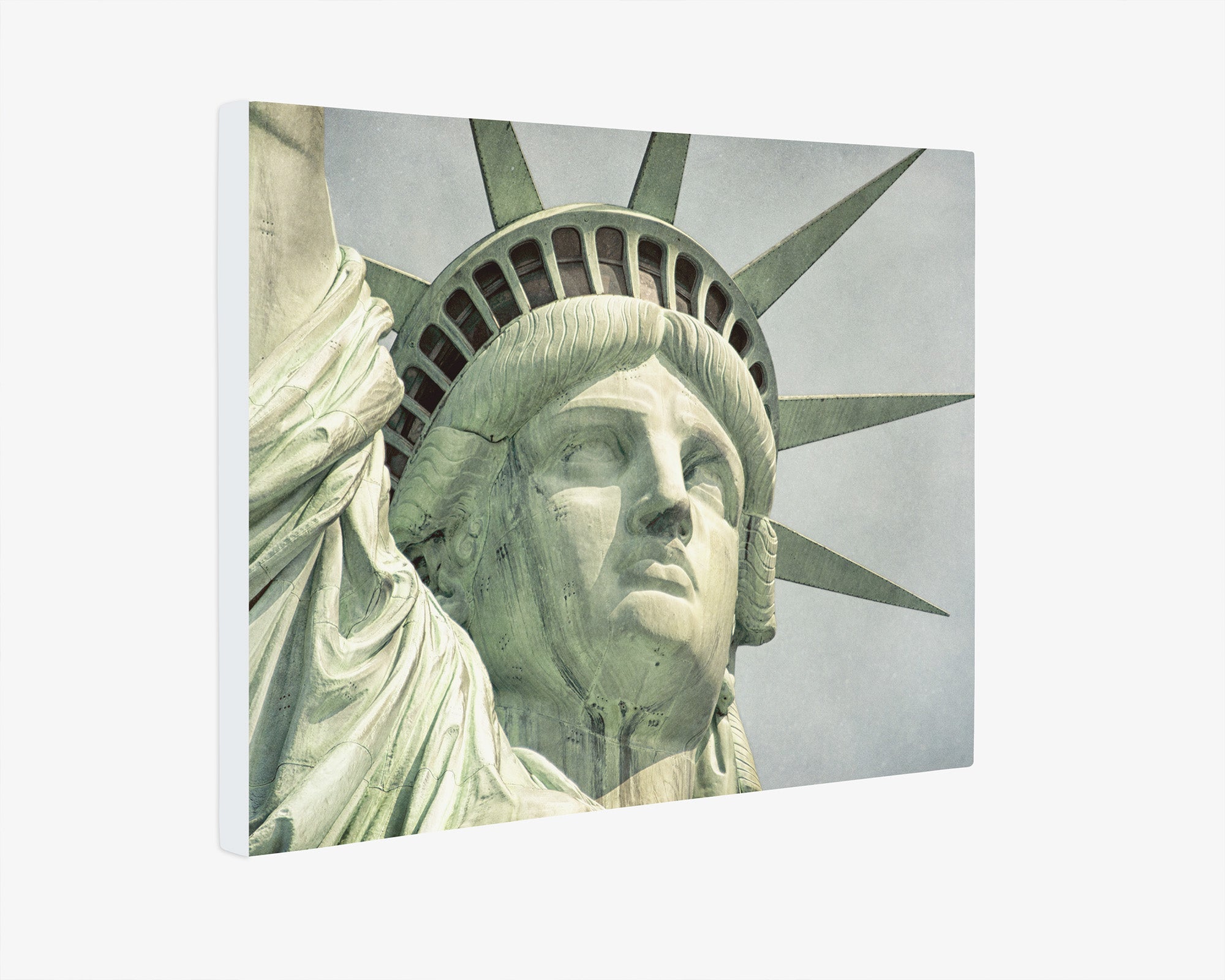 New York City Canvas Wall Art, &#39;Face of Liberty&#39;