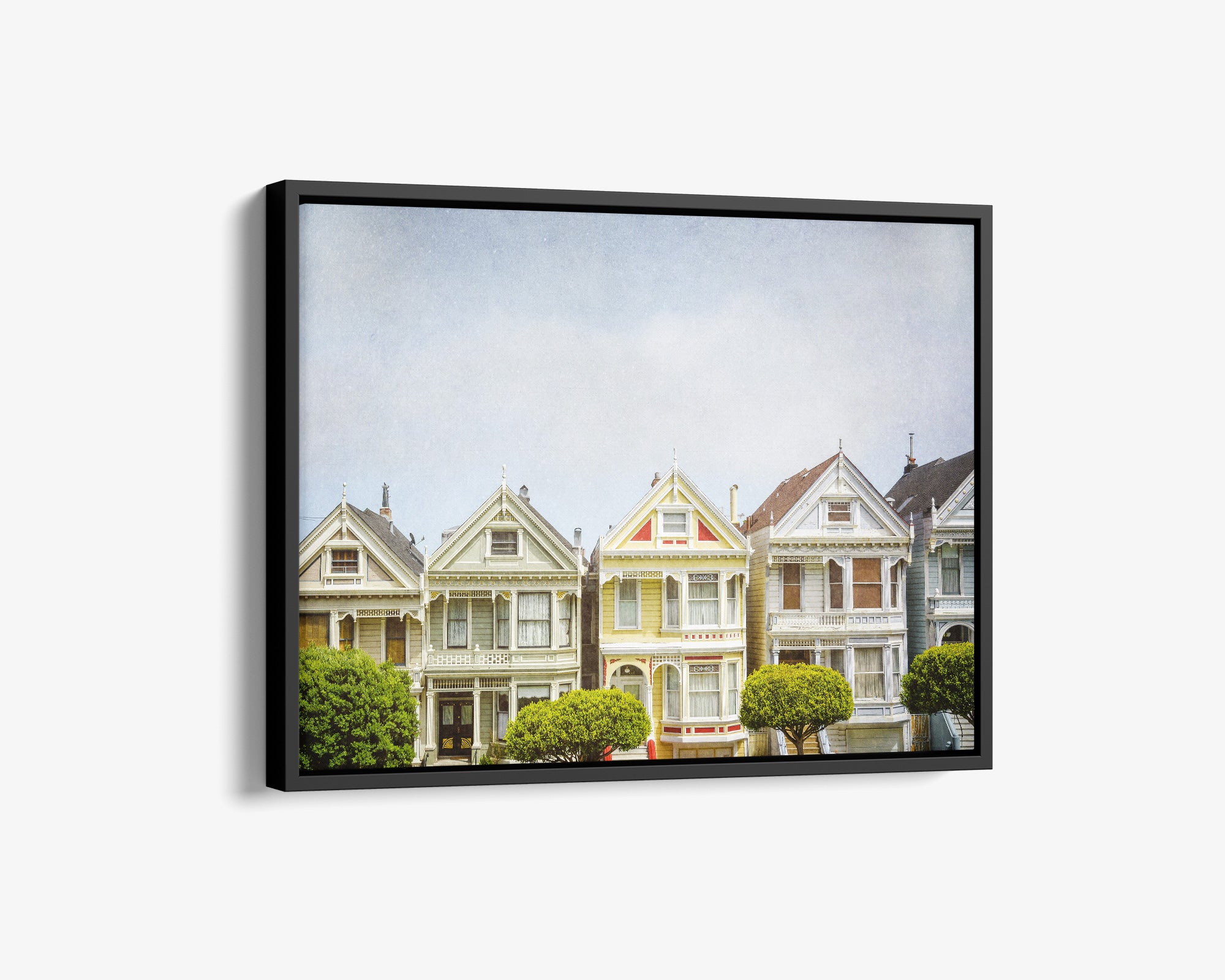 San Francisco Canvas Wall Art, &#39;Painted Ladies&#39;