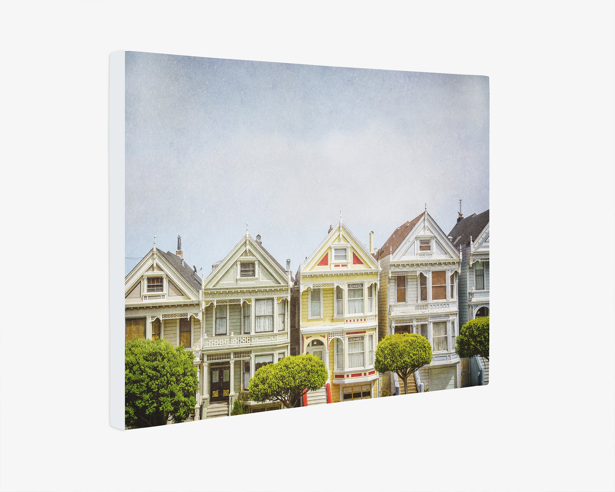 San Francisco Canvas Wall Art, &#39;Painted Ladies&#39;