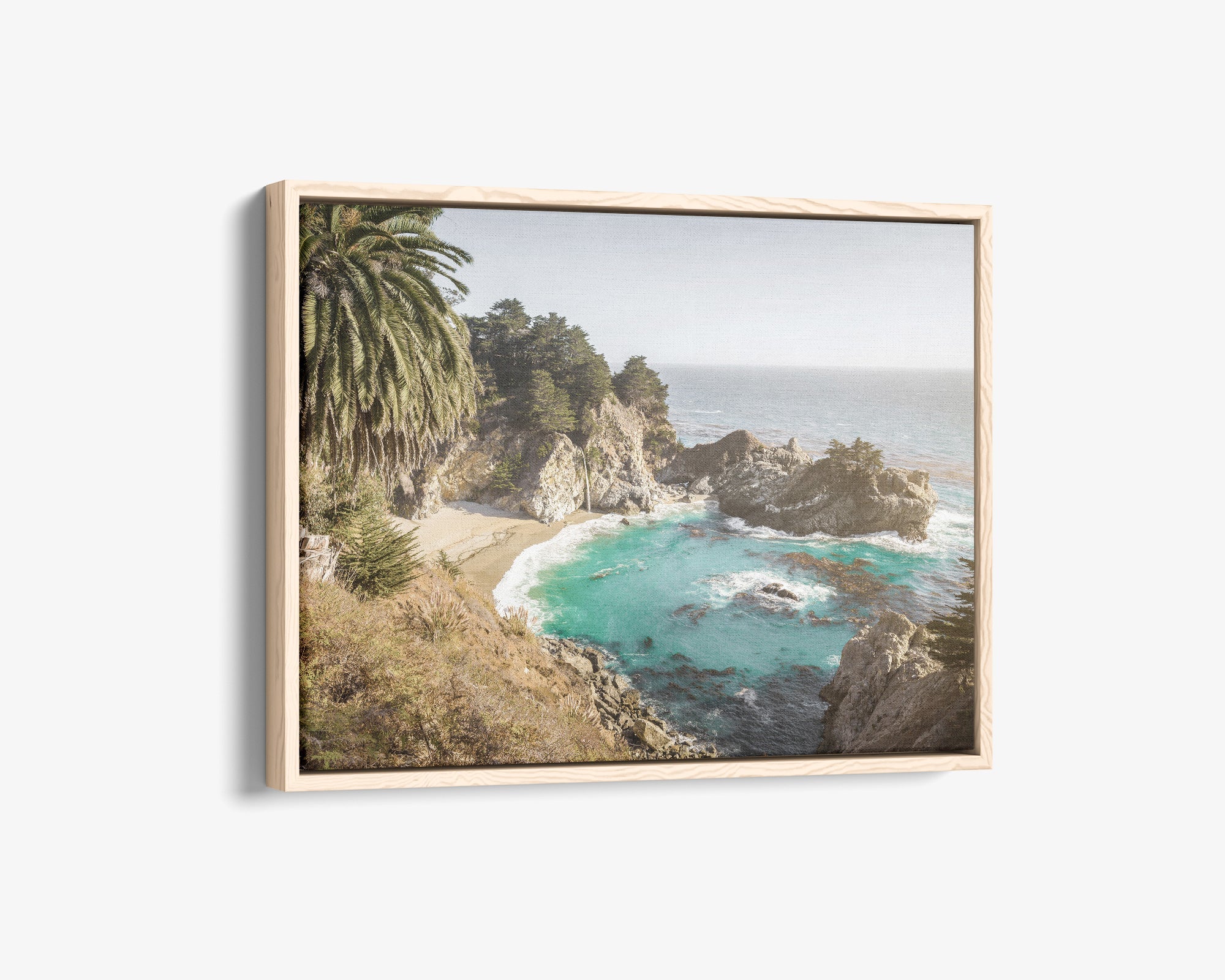 Big Sur Canvas Wall Art, 'Julia Pffeifer' by Offley Green