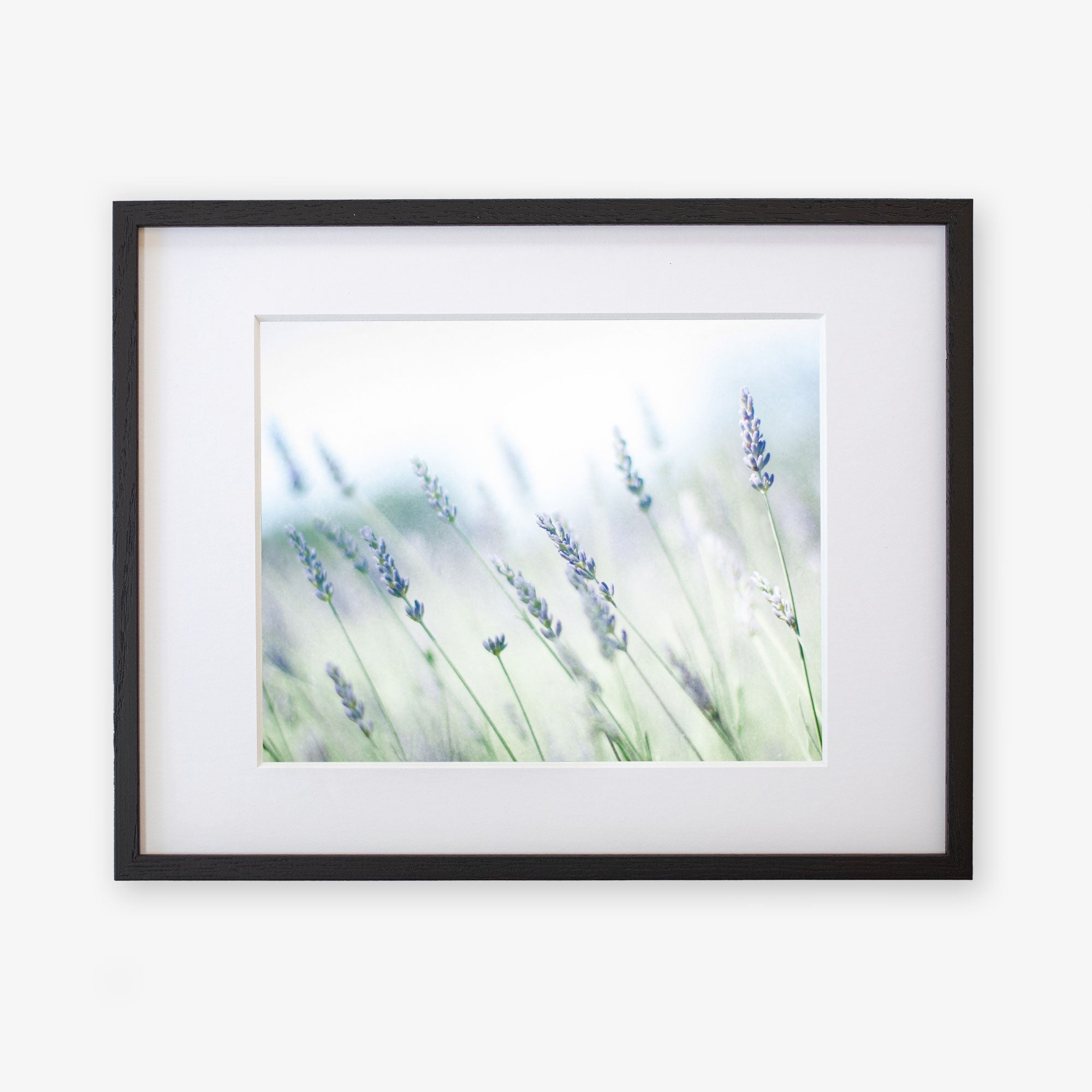 Black oak frame with matting
