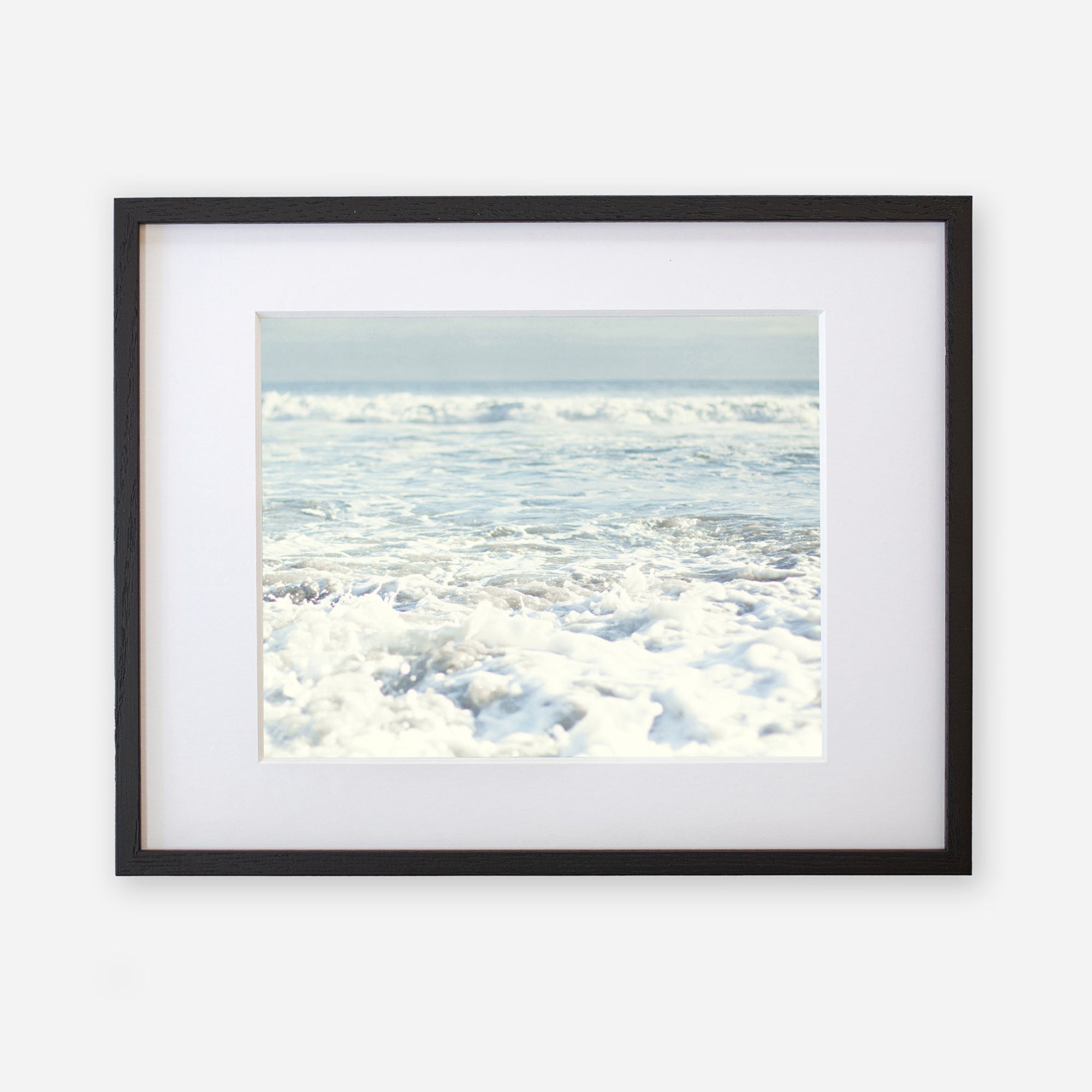 Black oak frame with matting