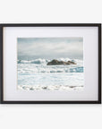 Black oak frame with matting
