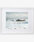 White oak frame with matting