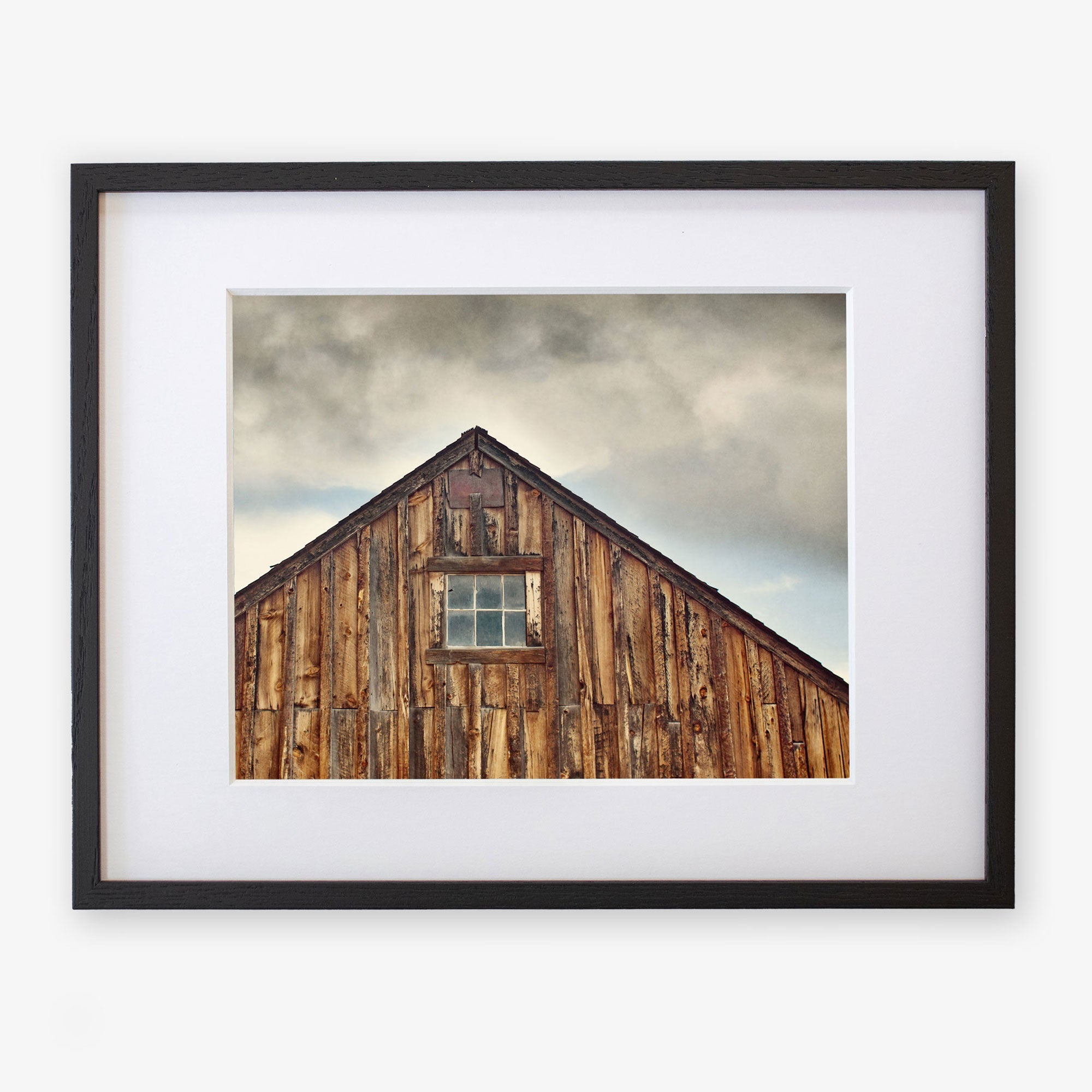 Black oak frame with matting